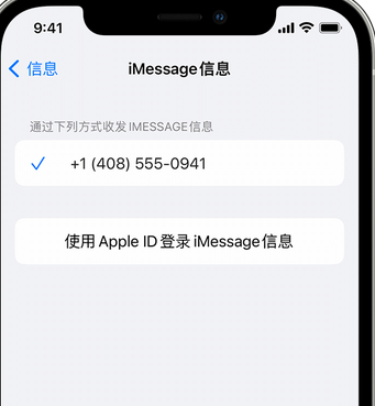 永昌apple维修iPhone上无法正常发送iMessage信息 